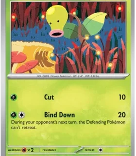 Bellsprout - 069/165 - Common Reverse Holo - Inglés
