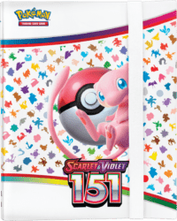 Carpeta diseño Mew 151 -360 cartas carga lateral