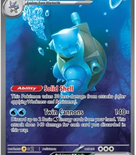 Blastoise ex - 200/165 - Special Illustration Rare - Inglés