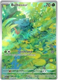 Bulbasaur - 166/165 - Illustration Rare - Inglés