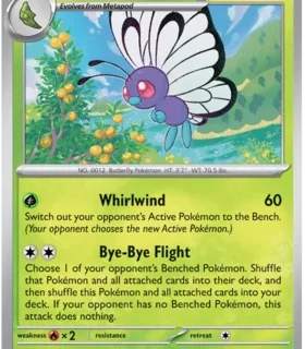 Butterfree - 012/165 - Uncommon Reverse Holo - Inglés