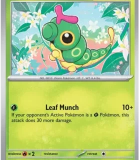 Caterpie - 010/165 - Common Reverse Holo - Inglés