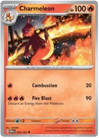 Charmeleon - 005/165 - Uncommon Reverse Holo - Inglés