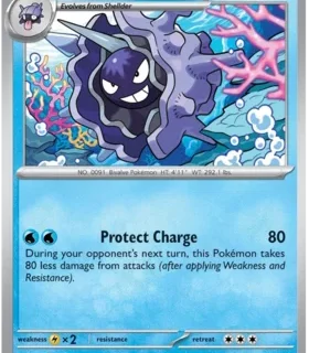 Cloyster - 091/165 - Uncommon Reverse Holo - Inglés