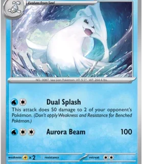 Dewgong - 087/165 - Uncommon Reverse Holo - Inglés