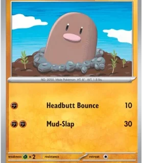 Diglett - 050/165 - Common Reverse Holo - Inglés