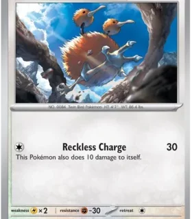 Doduo - 084/165 - Common Reverse Holo - Inglés