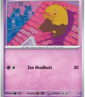 Drowzee - 096/165 - Common Reverse Holo - Inglés