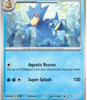 Golduck - 055/165 - Uncommon Reverse Holo - Inglés