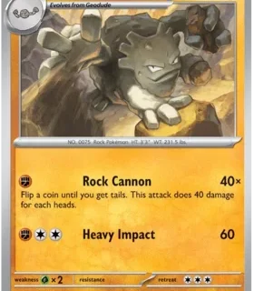 Graveler - 075/165 - Uncommon Reverse Holo - Inglés