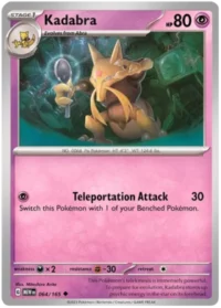 Kadabra - 064/165 - Uncommon Reverse Holo - Inglés