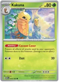 Kakuna - 014/165 - Common Reverse Holo - Inglés