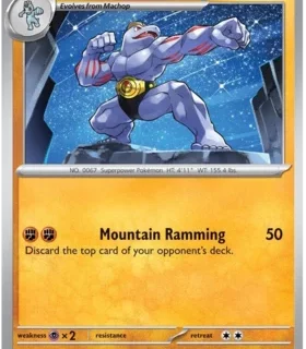 Machoke - 067/165 - Uncommon Reverse Holo - Inglés