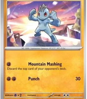 Machop - 066/165 - Common Reverse Holo - Inglés