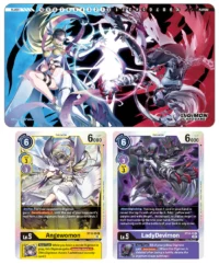Digimon Card Game: PB14 Tamer Goods Set Angewomon & LadyDevimon - Imagen 2