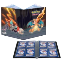 Ultra Pro: Carpeta 80 Espacios Pokemon Gallery Series Scorching Summit (4 Bolsillos) - Charizard - Imagen 2