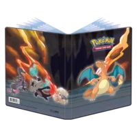 Ultra Pro: Carpeta 80 Espacios Pokemon Gallery Series Scorching Summit (4 Bolsillos) - Charizard