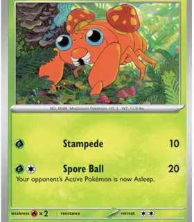 Paras - 046/165 - Common Reverse Holo - Inglés