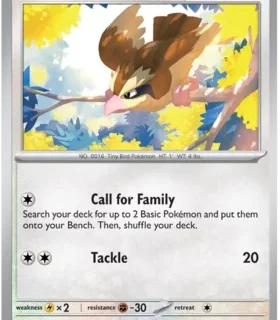 Pidgey - 016/165 - Common Reverse Holo - Inglés