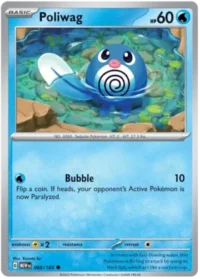 Poliwag - 060/165 - Common Reverse Holo - Inglés