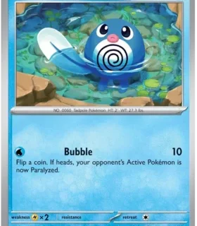 Poliwag - 060/165 - Common Reverse Holo - Inglés