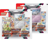 1x Blister 3 Pack Obsidian Flames - Inglés (Al azar)