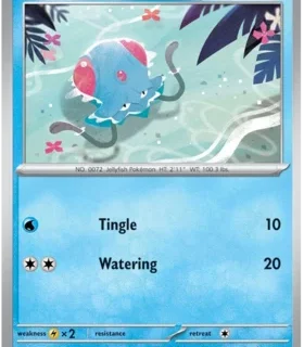 Tentacool - 072/165 - Common Reverse Holo - Inglés