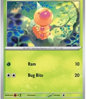 Weedle - 013/165 - Common Reverse Holo - Inglés
