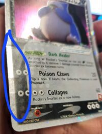 Rocket's Snorlax ex - 104/109 - Ultra-Rare - Inglés (Played) - Imagen 2