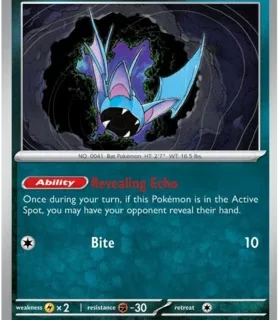 Zubat - 041/165 - Common Reverse Holo - Inglés