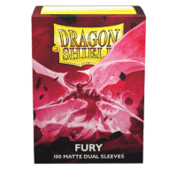 Dragon Shield: Dual Matte Sleeves Fury (x100) - Standard