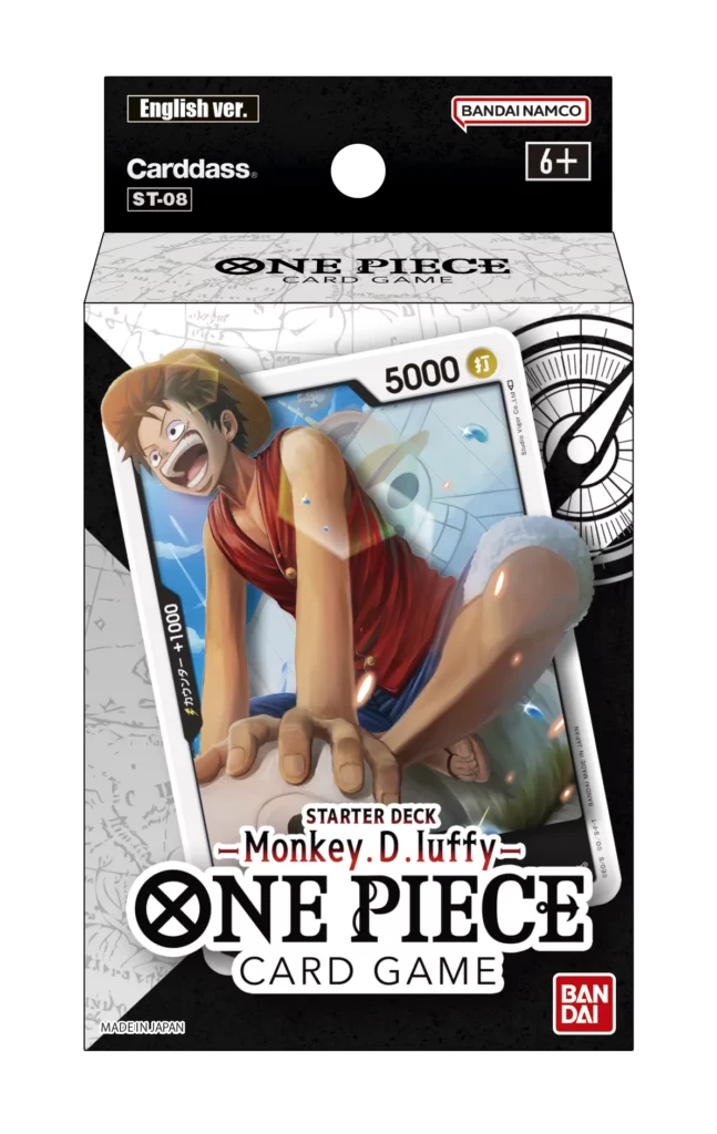 ONE PIECE: Starter Deck Monkey.D.Luffy [ST-08] [REMATE FINAL 2025]