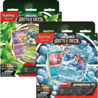 Pack Meowscarada EX + Quaquaval EX Deluxe Battle Deck - Inglés (1 de cada uno)