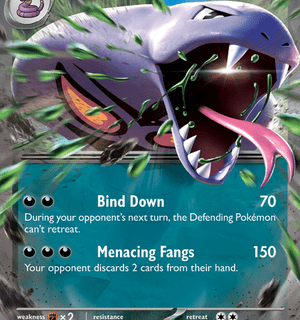 Arbok ex - 024/165 - Ultra Rare - Inglés