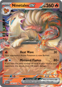 Ninetales ex - 038/165 - Ultra Rare - Inglés