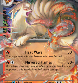 Ninetales ex - 038/165 - Ultra Rare - Inglés