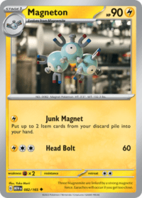 Magneton - 082/165 - Uncommon Reverse Holo - Inglés