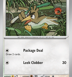 Farfetch'd - 083/165 - Common Reverse Holo - Inglés