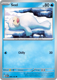 Seel - 086/165 - Common Reverse Holo - Inglés