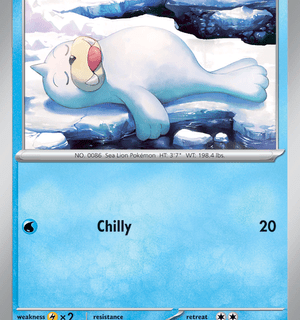 Seel - 086/165 - Common Reverse Holo - Inglés