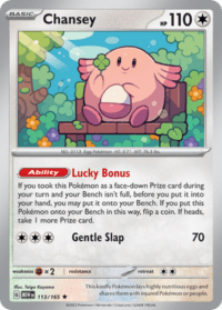 Chansey - 113/165 - Holo Rare - Inglés