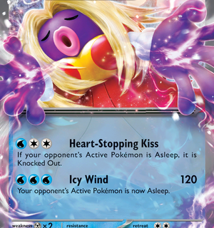 Jynx ex - 124/165 - Ultra Rare - Inglés