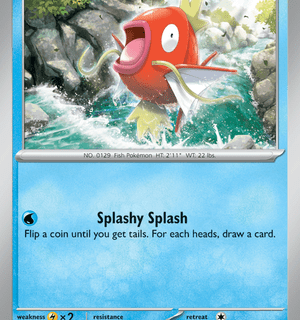 Magikarp - 129/165 - Common Reverse Holo - Inglés