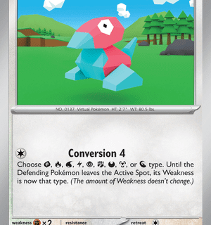 Porygon - 137/165 - Common Reverse Holo - Inglés