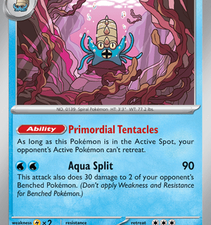 Omastar - 139/165 - Holo Rare - Inglés