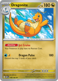 Dragonite - 149/165 - Holo Rare Reverse Holo - Inglés