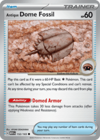 Antique Dome Fossil - 152/165 - Common - Inglés