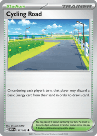 Cycling Road - 157/165 - Uncommon - Inglés