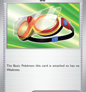 Protective Goggles - 164/165 - Uncommon Reverse Holo - Inglés