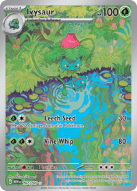 Ivysaur - 167/165 - Illustration Rare - Inglés